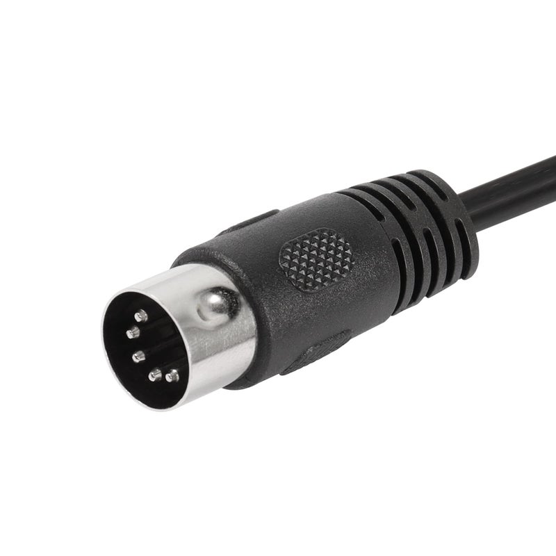 SinLoon 59inch MIDI Din Extension Cable,MIDI 5-Pin DIN Male to Female Audio MIDI/at Adapter Cable for MIDI Keyboard (Synthesizer, Organ, Electric Piano, MIDI Guitar (D5P M-F,1.5meter) - Image 4